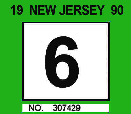 (image for) 1990 New Jersey Inspection